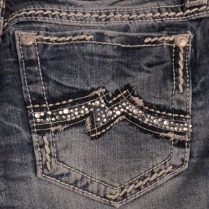 Miss Me Jeans 29 x 27 Easy Cropped